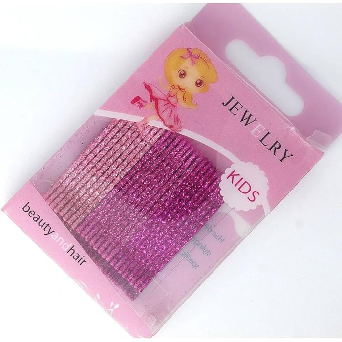 24Pcs/Set Hair Clip Lady Bobby Pins Colorful Hairpins For Women Invisible Wave Hairgrip Barrette Hair Clips Accessories (Pink) - Image 4